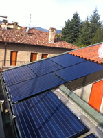 Impianto solare fotovoltaico Brembate di Sopra rewatt